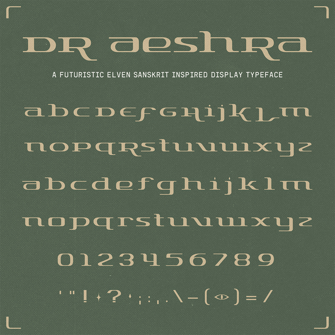 DR Aeshra Font